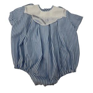 Vintage Sarah Louise nautical romper one piece Playsuit‎